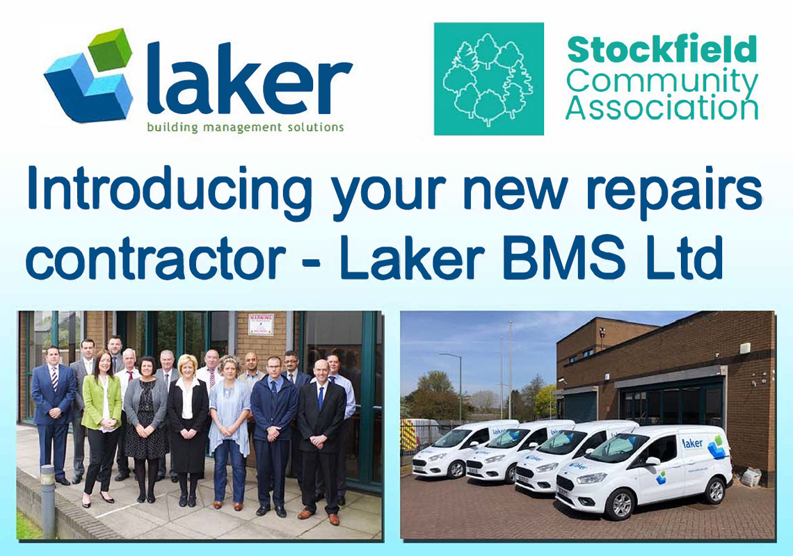 Introducing new repairs contractor Laker BMS Ltd